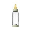 BIBS Baby Glass Bottle Set 240ml Latex - Sage