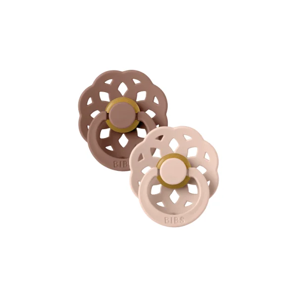 BIBS Boheme - Woodchuck/Blush 2 komada