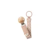 BIBS Pacifier Clip - Blush/Ivory