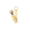 BIBS Pacifier Clip - Pale Butter/Ivory