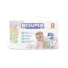 BeSuper Premium Pelene 3 (M, 6-10 kg) 34 komada