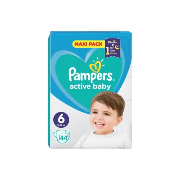 Pampers Active Baby 6 (13-18 kg) 44 komada